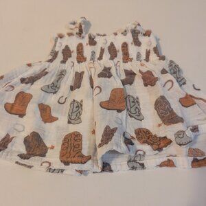 Toddler Western Sundress, size 18-24 months